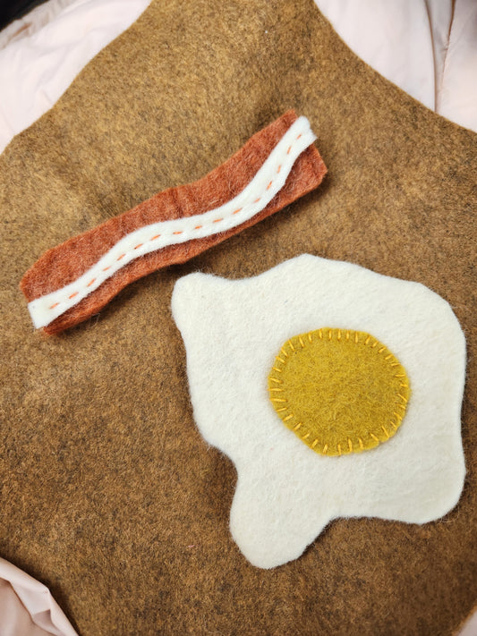 egg & bacon set