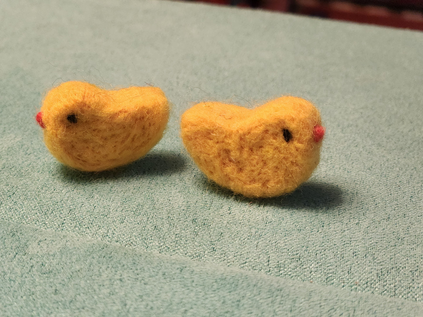 tiny felted bird