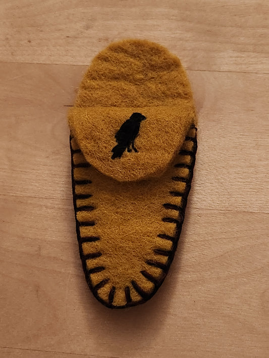 4" crow wool sheath (reserved)